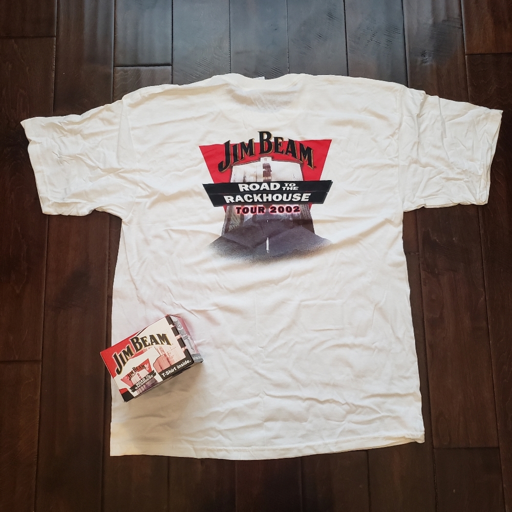 Jim Beam Road to the Rackhouse Tour 2002 t-shirt